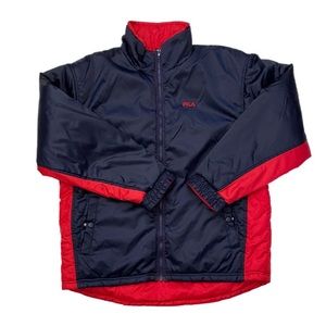 Reversible Fila Puffer Jacket